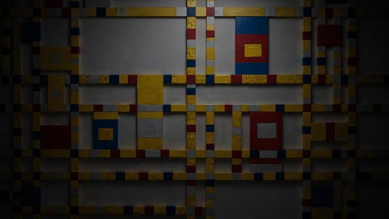 Piet Mondrian, Broadway Boogie Woogie, 1942–43