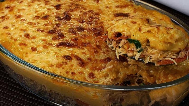 Fricassê de frango cremoso