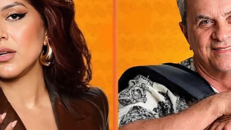 Priscila Senna e Flávio José.