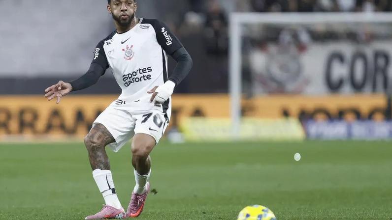 Martínez em ação pelo Corinthians