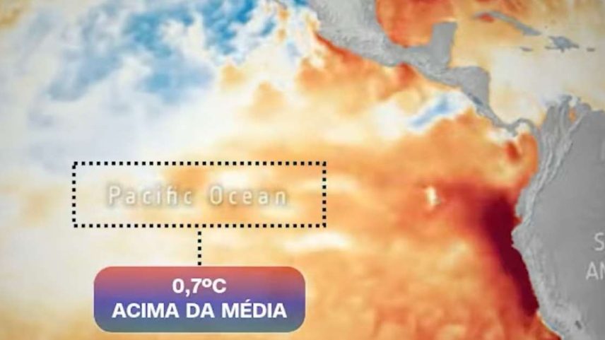 El Niño extremo pode alterar o clima no Brasil e elevar temperaturas