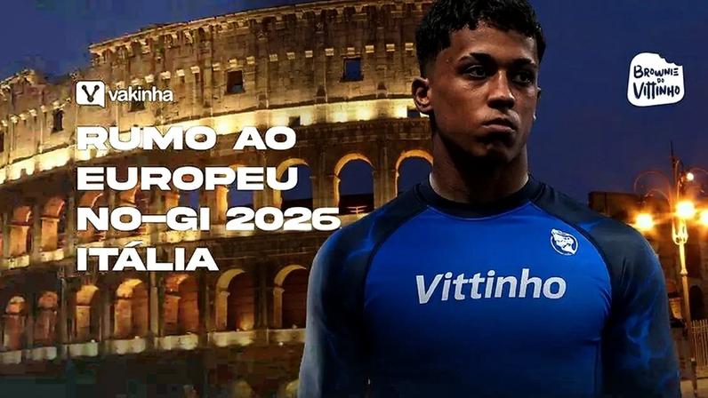 Vittinho no Campeonato Europeu Jiu-Jitsu | NoGi 2026: A luta de um jovem atleta em busca de um sonho