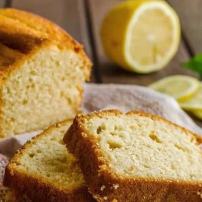 Bolo de limão vegano sem glúten, leite e ovos: receita inclusiva