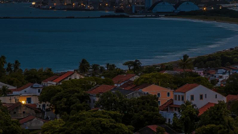 Vista do Recife e Olinda.