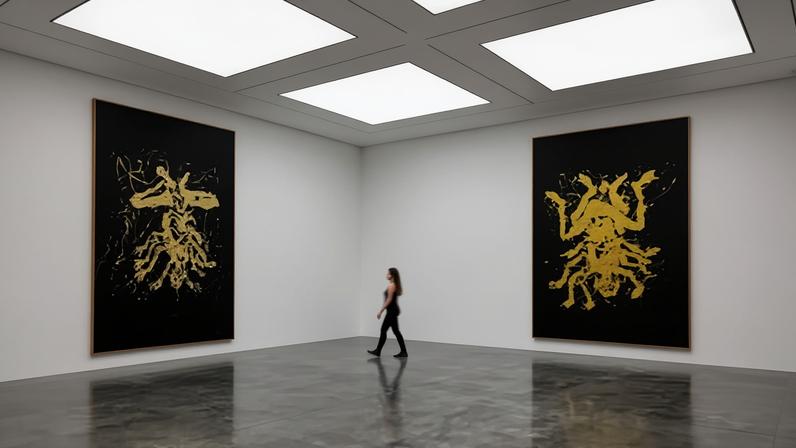 Georg Baselitz: conclusão furiosa e caótica sobre a morte