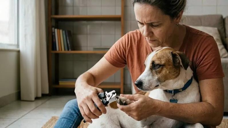 Pode cortar a unha de cachorro em casa?