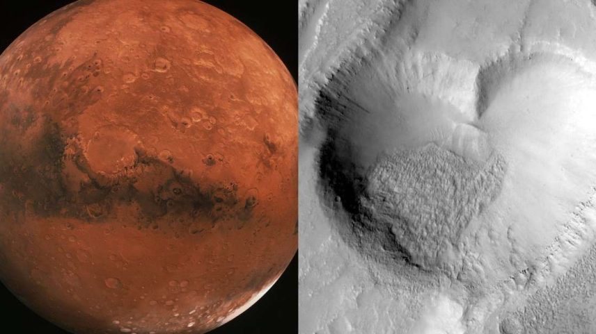 Descubra as intrigantes formações em forma de coração capturadas pela NASA em Marte. Entenda como o fenômeno da pareidolia explica essas imagens espaciais
