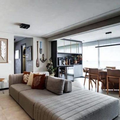 Sofá-ilha na decoração: 5 dicas para transformar o ambiente