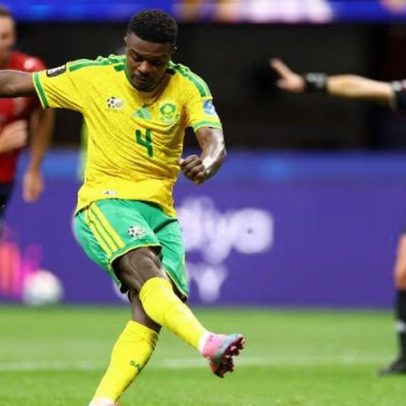 Gol de Mokoena encerra jejum de 16 anos da África do Sul em Copas