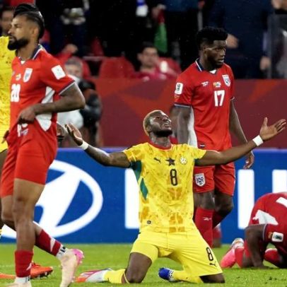 Gana vence o Panamá com gol nos acrésimos