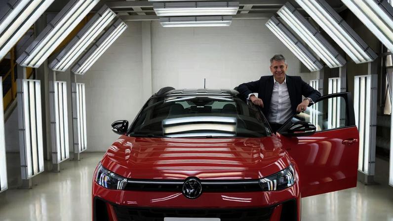 Ciro Possobom, presidente da Volkswagen Brasil, diz estar otimista com a próxima geração de carros da marca, apesar da concorrência chinesa. Foto: Volkswagen/Divulgação