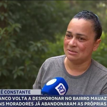 Barranco volta a ceder e moradores enfrentam medo no Mauazinho