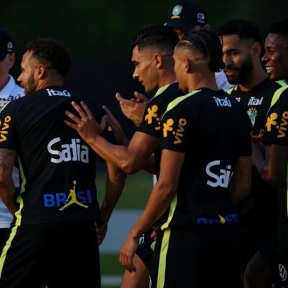 Neymar avança para nova etapa de treinos com a seleção