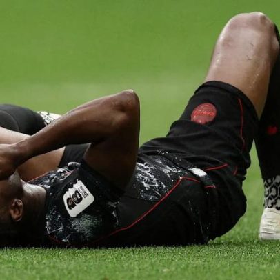 Koné fala pela primeira vez após fratura grave