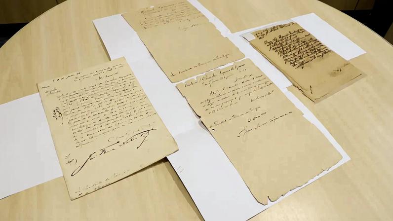 Rio de Janeiro (RJ), 17/06/2026 - PF restitui documentos históricos ao Arquivo Nacional. Entre os bens restituídos, estão dois documentos datados de 1876, um deles assinado por Duque de Caxias, e outro assinado por José Thomaz Nabuco Filho, pai do abolicionista Joaquim Nabuco, datado de 1865. Foto: PF/Divulgação