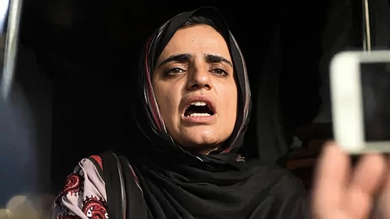 Mahrang Baloch denies inciting protesters before a soldier was killed at rally in 2024