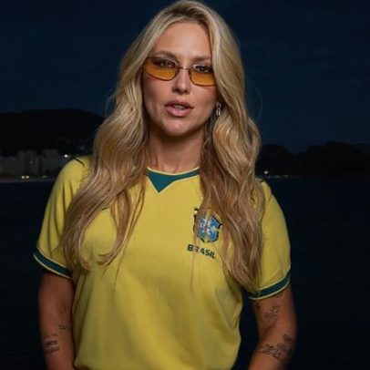 Virgínia acompanha jogo de Vini Jr. pela Seleção após hostilidade
