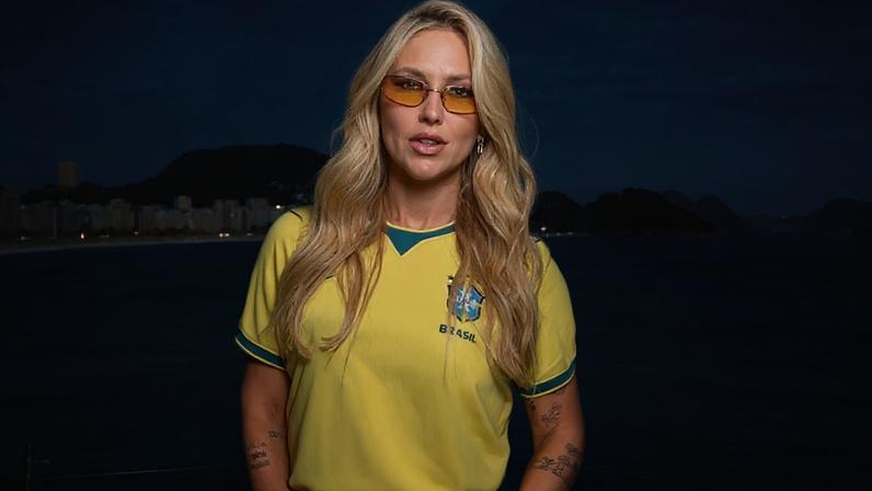 Após ser hostilizada por torcedores, Virgínia prestigia jogo de Vini Jr. pela Seleção de forma intimista. 'Jogada no...'.