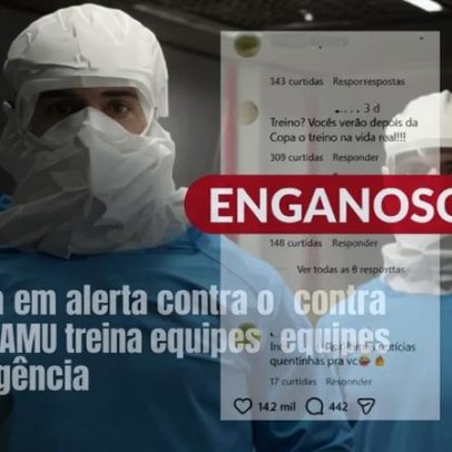 RJ não está em alerta por Ebola; Samu realizou treinamento preventivo