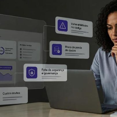 Alerta corporativo sobre riscos de criar CRM com IA