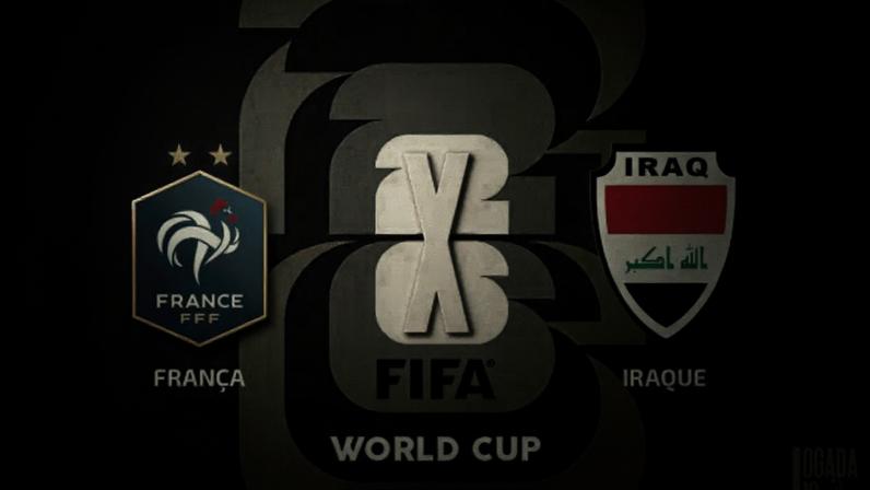 Jogada10 - Legenda: França e Iraque fazem duelo nesta segunda-feira / Jogada10