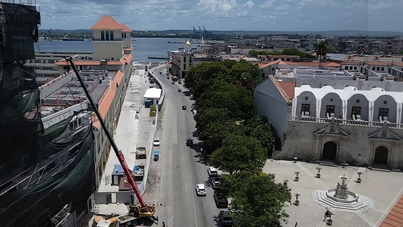 View of Havana on 8 June during a tremor caused by a 6.1-magnitude earthquake.