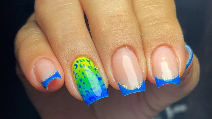 Nail art da Copa