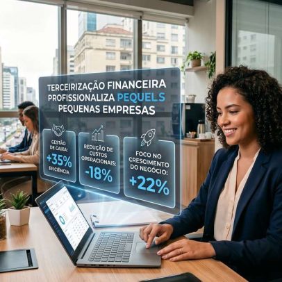 Terceirização financeira eleva profissionalismo em pequenas empresas