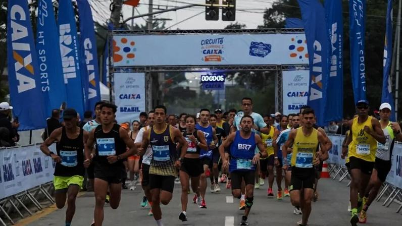 Largada da etapa de São Bernardo no Circuito CAIXA (Fernanda Paradizo / HT Sports)