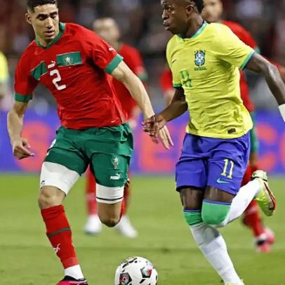 Brasil tem histórico favorável contra Marrocos em confrontos