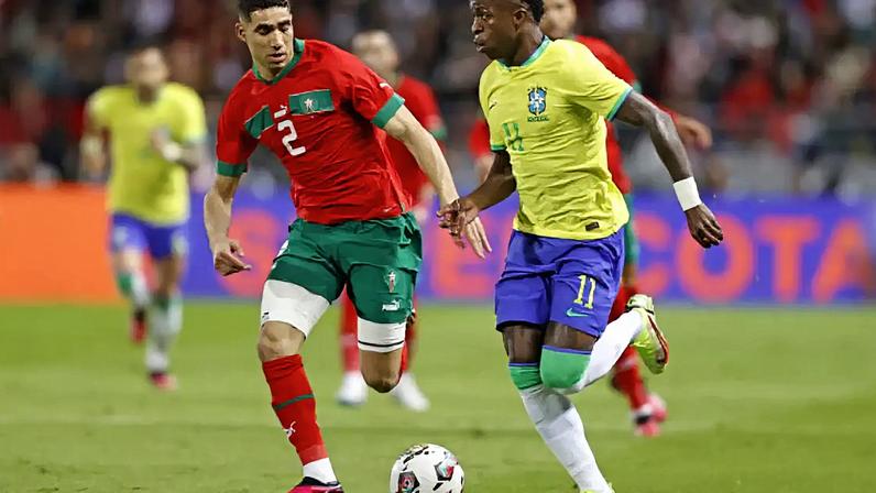 Brasil e Marrocos se enfrentam na primeira rodada da Copa do Mundo –