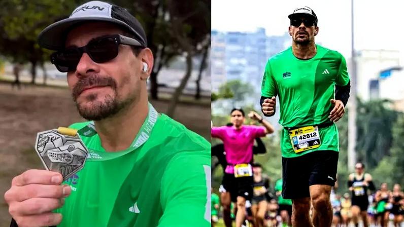 Thiago Martins completa prova de 10 km após enfrentar uma infecção pulmonar e compartilha reflexão sobre saúde e autocuidado