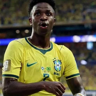 Vini Jr. é destaque na imprensa internacional como artilheiro do Brasil
