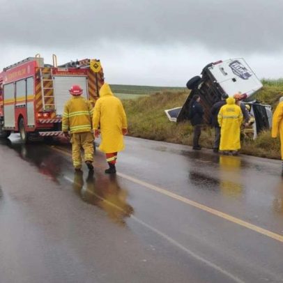 Acidente na ERS-324 em Ronda Alta deixa dois homens mortos