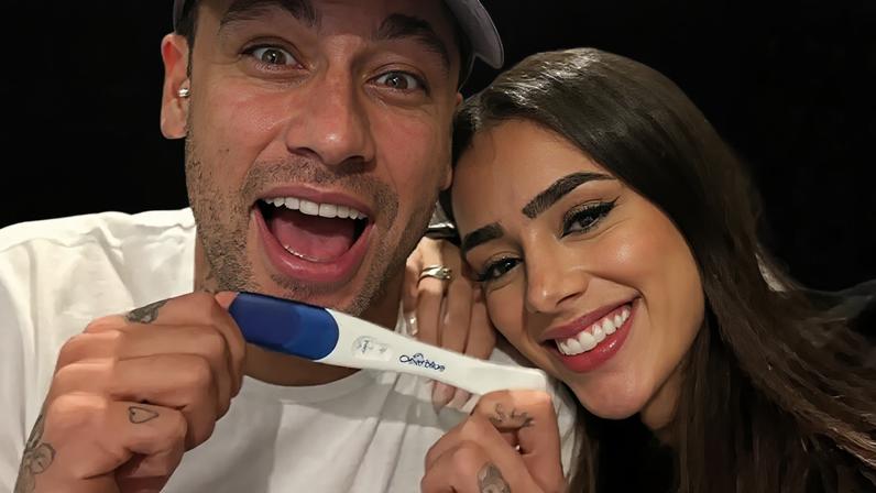 Neymar e Bruna Biancardi estão à espera da terceira filha do casal.