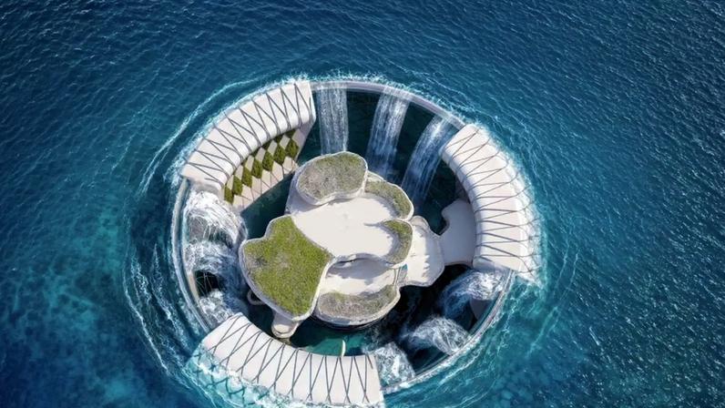Árvore centenária de Madagascar inspira usina futurista no oceano