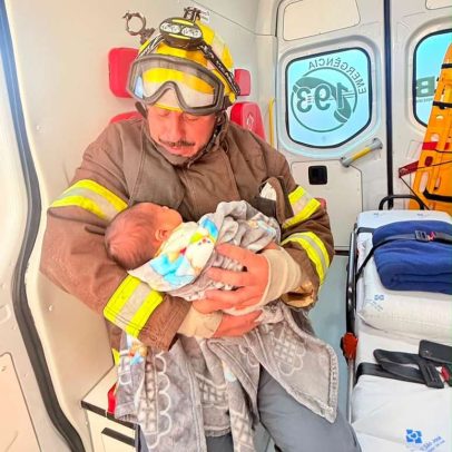 Bombeiros salvam bebê engasgado em ocorrência no quartel de Antônio Prado