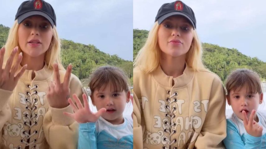 Mini Virginia? Filha da influenciadora surge em trend e tamanho choca fãs: 'Vai com calma'