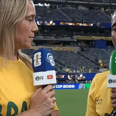 Fernanda Gentil e Romário se pronunciam para esclarecer polêmica ao vivo