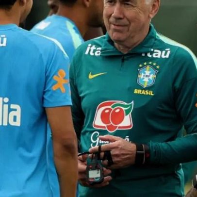 Ancelotti mantém 15ª escalação diferente contra a Escócia