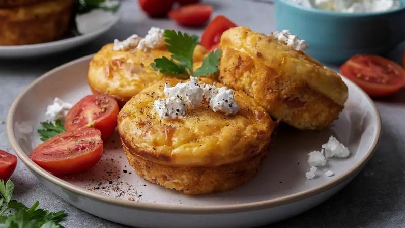 Bolinho salgado para lanche da semana: receita prática, saborosa e saudável