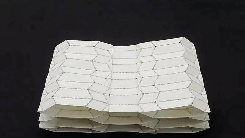 Origami e engenharia: estudante cria estrutura resistente a altas cargas