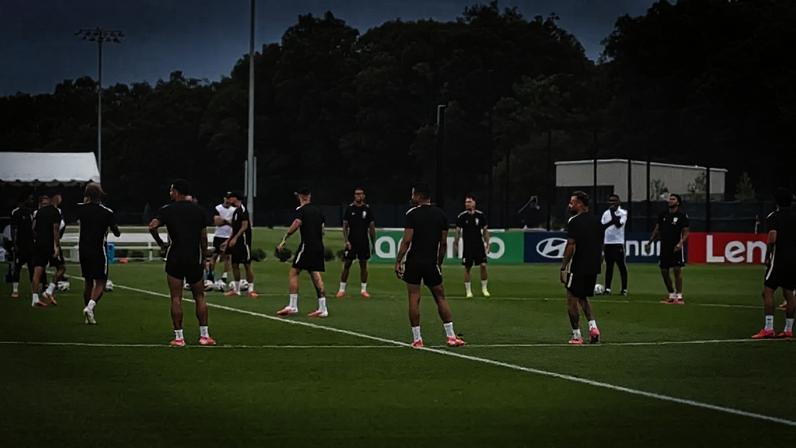 Treino da Seleção Brasileira nos Estados Unidos –