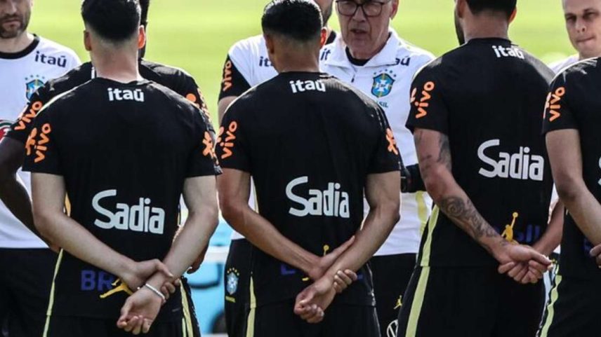 Ancelotti prepara mudanças para o jogo da seleção contra o Haiti.