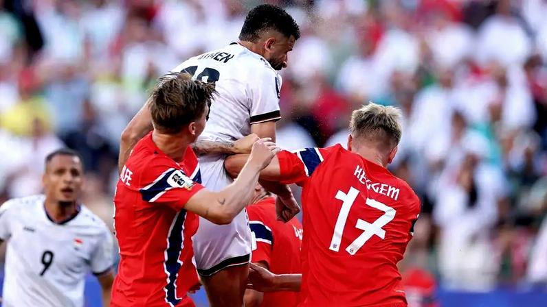 Iraque estreou na Copa do Mundo sofrendo goleada por 4 a 1 da Noruega nesta terça-feira –