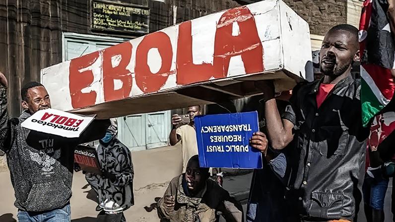 Polícia do Quênia usa gás lacrimogêneo em protesto contra centro de quarentena de Ebola nos EUA
