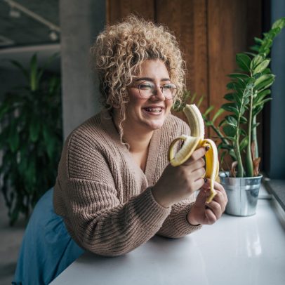 Como obter mais fibra ao comer bananas