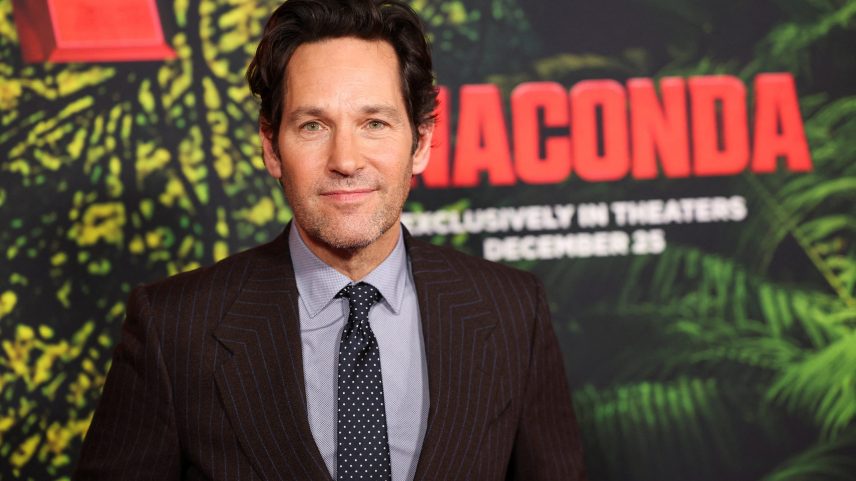 Paul Rudd attends the Los Angeles premiere of "Anaconda" on Dec. 13, 2025.