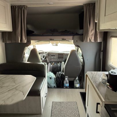 Primeira viagem de motorhome da família supera todas as viagens anteriores