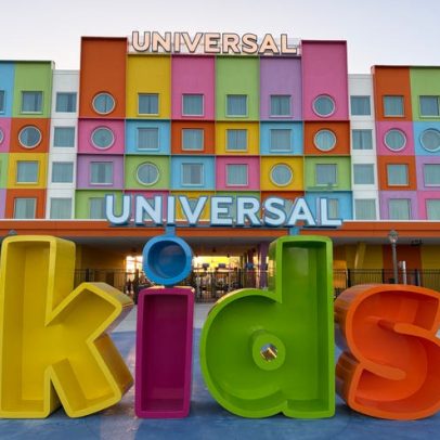 Qual resort da Universal é o mais adequado para crianças, pelo próprio nome